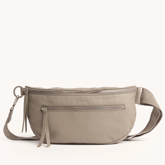 Hammitt Leather Taupe Crossbody Bag with Adjustable Strap - Picture 7 of 7